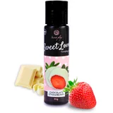 SecretPlay sweet love foreplay gel strawberries and white chocolate 60ml