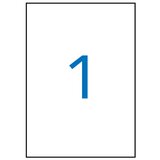 Apli barvne nalepke AP002879 flu.oranžne 210 x 297 mm 1/stran, 20 listov | Shoptok.si