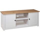 TV ormarić od borovine bijeli 120 x 40 x 50 cm asortiman Panama | shoptok.hr
