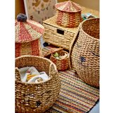 Bloomingville Mini Dječja kutija za pohranu od vodenog zumbula u prirodnoj boji ø 40x40 cm Birsen – | shoptok.hr