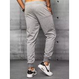 DStreet Spodnie męskie dresowe jasnoszare | shoptok.hr