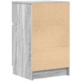 vidaXL Nočna omarica siva sonoma 39x35x65 cm inženirski les | Shoptok.si