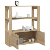  Komoda boja hrasta sonome 80x30x90 cm konstruirano drvo | Eponuda.com