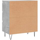  Komoda siva boja betona 60x35x70 cm od konstruiranog drva | shoptok.hr