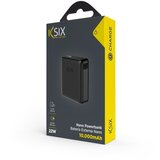 Ksix prijenosna baterija za punjenje 10000 mAh, Nano, 22.5 W, USB-C + USB-A | shoptok.hr