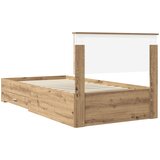  Krevetna konstrukcija s ladicama Hrast artisan 100 x 200 cm | shoptok.hr