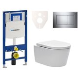 Geberit SIKOGES3W6 sat brevis wc školjka s kompletom duofix 111.300.00.5 Sigma30 | Shoptok.si