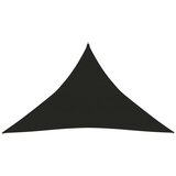 vidaXL Jedro za zaštitu od sunca 160 g/m² crno 5 x 5 x 6 m HDPE Cijene
