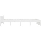  Posteljni okvir s predali bel 135x190 cm 4FT6, (20601757) | Shoptok.si