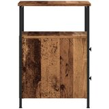 Noćni ormarić staro drvo 34x35,5x50 cm od konstruiranog drva | shoptok.hr
