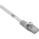 Renkforce RF-5047508 RJ45 omrežni kabel\, Patch kabel CAT 5e U/UTP 0.50 m siva z zaščitnim zapornim zatičem 1 kos, (20418637) | Shoptok.si