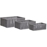 House Nordic Tekstilne košare u setu 3 kom 36x26x14 cm Arese – | shoptok.hr