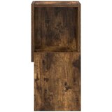  Kutni ormarić Dimljeni hrast 25,5x25x55cm Konstruirano drvo | shoptok.hr