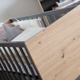 Roba Sivi/u prirodnoj boji dječji krevet 60x120 cm Anna – | shoptok.hr