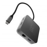  multiport 6in1 iz USB-C na USB-C, 3xUSB-A, HDMI, Ethernet Cene