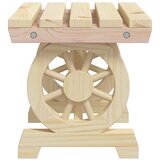  Vrtni tabure 40 x 36,5 x 38,5 cm od masivne jelovine | Eponuda.com