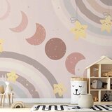  Foto tapeta - Phases of the Moon Among Stars and Rainbows 350x256 Standard | shoptok.hr