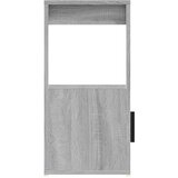  Komoda sivog hrasta sonome 80x30x60 cm od konstruiranog drva | Eponuda.com