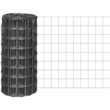 vidaXL Evro ograja iz jekla 10x0,8 m siva, (20831359) Cene