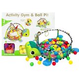  Izobraževalna podloga z bazenom in žogicami Baby Turtle 3v1 | Shoptok.si