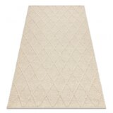 RugsX Volnena preproga TAHAR 99001B krema - ROČNO TKANA petlja, rombovi, boho 160x240 cm, (21994064) | Shoptok.si