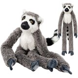  Plush Lemur Mascot Cuddly Toy Paws With Velcro For Hanging 50 cm Cene