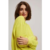 Marisse Lime Round Neck Sweater | Eponuda.ba