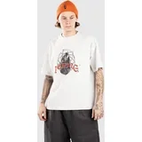 Reaper T-shirt white marle