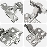  Šarka 12 pcs Nikla 85 x 52,5 x 9,5 mm Željezo | shoptok.hr