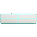  Strunjača na napuhavanje s crpkom 800 x 100 x 20 cm PVC zelena | shoptok.hr