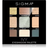 Sigma Beauty Eyeshadow Palette Ivy paleta sjenila za oči 9 g