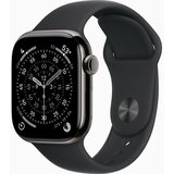 Apple Watch Series 11 GPS + Cellular 42mm Slate Titanium Case with Black Sport Band - S/M, (5000011457) | Shoptok.si