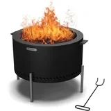 Ignite Pure ložište | niska produkcija dima | rešetka za roštiljanje | nehrđajući čelik | prijenosno | pokrivač protiv kiše | ručke za prenošenje