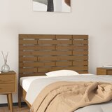  Zidno uzglavlje boja meda 81x3x63 cm masivna borovina | shoptok.hr