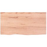 Stolna ploča svjetlosmeđa 80 x 40 x 2 cm tretirana hrastovina | shoptok.hr