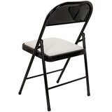MID.YOU Zložljiv Stol Tudela Pu, Bela | Shoptok.si