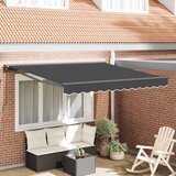  Okvir tende Antracit 350 x 250 cm Poliester s PU premazom | shoptok.hr