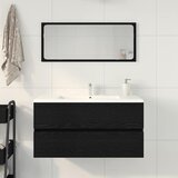 Kupaonski ormarić za sudoper Crni hrast 90 x 38,5 x 45 cm | shoptok.hr