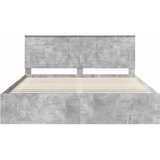  Krevetna konstrukcija Beton 180 x 200 cm Čvrsto borovo drvo | Eponuda.ba