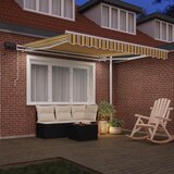  Povlačivi tende Šareni 300 x 250 cm Tkanina i Aluminij | shoptok.hr