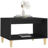 Stolić za kavu crni 60x50x40 cm od konstruiranog drva | shoptok.hr
