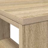  Stol s policom Sonoma hrast 90 x 50 x 75 cm Konstruirano drvo | Eponuda.ba