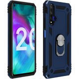 AVIZAR Ovitek, odporen proti udarcem za Honor 20 / Huawei Nova 5T s kovinskim držalom za obrocke - polnocno modra, (20599755) | Shoptok.si