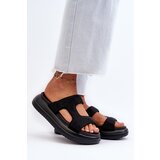 Boto Black Platform Women's Embellished Slippers Jestella | Shoptok.si