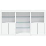  Komoda s LED svjetlima bijela 181,5x37x100 cm | Eponuda.com
