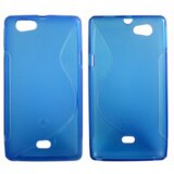  S silikonski ovitek sony ST23i, ST23a xperia miro moder Cene