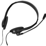 Logilink Stereo headset, 1x 3.5 mm headphone jack, boom microphone, eco box | ePonuda.com