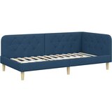  Kutni okvir kreveta Plava 90 x 200 cm tkanina | Eponuda.com