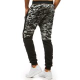 DStreet Spodnie dresowe męskie camo szare | shoptok.hr