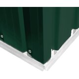  Vrtno spremište 257 x 298 x 178 cm metalno zeleno | shoptok.hr